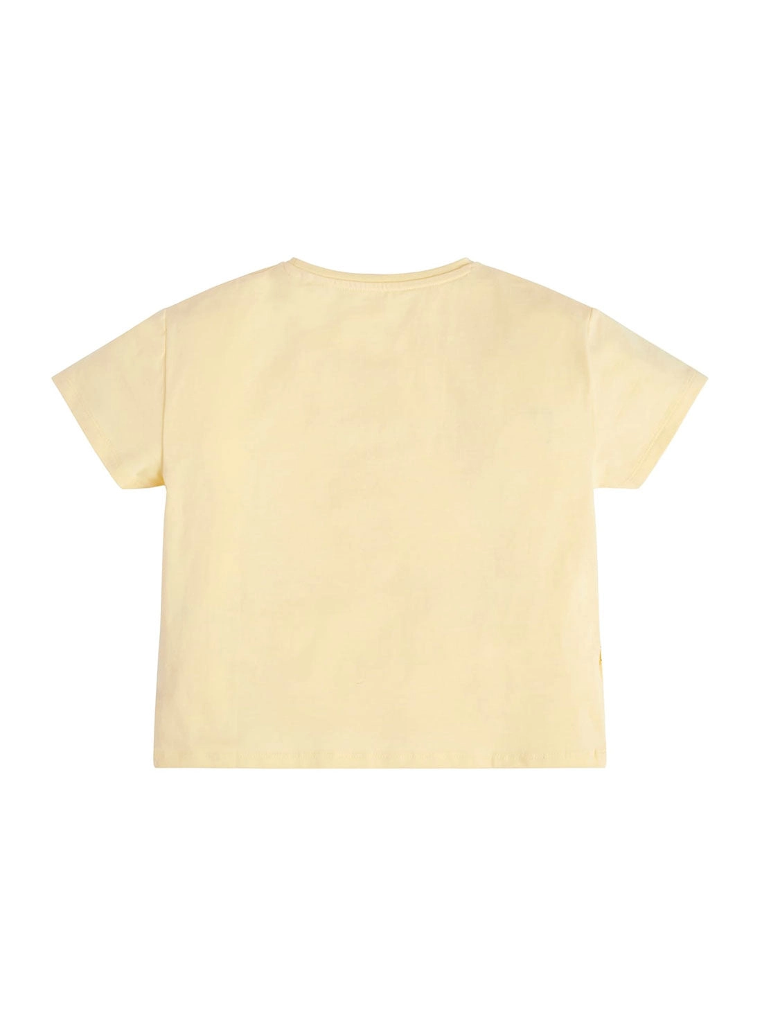 Yellow Script Logo T-Shirt (7-16)